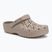 Crocs Classic Floral Cutout Clog infradito taupe