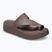 Crocs Getaway Platform Toe Loop tartufo infradito da donna