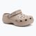 Zoccoli donna Crocs Classic Platform Clog taupe