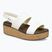 Sandali Crocs Brooklyn Cork Wedge Low da donna in gesso