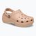 Ciabatte donna Crocs Classic Platform Clog pink caramel