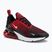 Uomo Nike Air Max 270 palestra rosso / bianco / nero scarpe