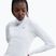 Felpa running donna Nike Tempo Dri-Fit 1/4 Zip white