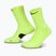 Calzini Nike Running Midweight Crew Volt/Black/Black