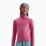 Maglia a maniche lunghe da allenamento per bambini Nike Dri-Fit 1/4 Zip sweet beet/white