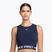 Top sportivo da donna Nike Pro Dri-Fit midnight navy/white