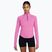 Felpa da running Nike Tempo Dri-Fit 1 / 4 Zip da donna, colore rosa giocoso