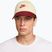 Cappellino con visiera Nike Club Unstructured Futura Wash light khaki/team crimson/team crimson