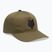 Cappellino con visiera da uomo Fox Racing Fox Head Subframe Snapback olive green