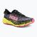 Scarpe da corsa da donna HOKA Speedgoat 6 nero/rosa neon