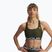 Reggiseno sportivo Under Armour HG Authentics Mid Branded expedition green/white