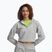 Felpa da donna Under Armour Rival Fleece Piped HZ Hoodie mod gray light heather/white