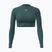 Maglia a maniche lunghe da allenamento donna Under Armour HeatGear Crop Mock rack green/hyper green