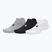 Calze da uomo Under Armour Performance Cotton NS 3 pack white/steel/steel