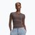 Maglia da allenamento donna Under Armour Motion Fitted SS peppercorn/white