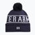 Berretto invernale da uomo Under Armour Halftime Pom Beanie midnight navy/white/white