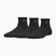 Calze da donna Under Armour Vanish 3 Pack ultimate black/ultimate black/castlerock
