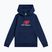 Felpa per bambini New Balance BB Stacked Logo Hoodie nb navy