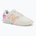 Scarpe da calcio New Balance Furon Pro V8 IN pink heat/sea salt/gold metallic