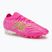 Scarpe da calcio New Balance Tekela Team Low V5 FG pink heat/metallic gold/pink satin