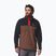 Pile da uomo Columbia Steens Mountain Half Snap II tobacco/black/mountain red
