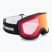 Maschera da sci Salomon Aksium 2.0 Photo black/photo mi red