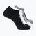 Calzini Salomon Everyday Lite Low 3 pairs black/white/frost gray