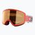 Maschera da sci per bambini Salomon Rio S2 cherry tomato/flash tonic orange