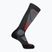 Calze da sci Salomon S/Pro Anthracite/Medium Grey/Fiery Red