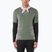 Maglia da corsa da uomo Salomon Sense Aero GFX Tee SS castor gray/pink frosting