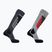 Calze da sci Salomon S/Access 2-Pack anthracite/light grey