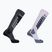 Calze da sci Salomon S/Access 2-Pack anthracite/sweet lavender