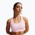Reggiseno sportivo Nike Swoosh Medium Support pink foam/stone mauve/white