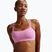 Reggiseno sportivo Nike Zenvy Strappy Light-Support light magenta/white