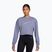 Bluza treningowa damska Nike Pro Dri-Fit Crew Neck iron purple/metallic silver/white