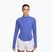 Maglia running donna a maniche lunghe Nike Tempo Flash Dri-Fit 1/4 Zip sapphire/black/white