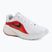 Scarpe da running uomo Nike Downshifter 14 white/summit white/bright crimson/black
