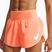 Pantaloncini da corsa da donna Nike Tempo Swoosh Dri-Fit Mid-Rise Brief-Lined orange pulse/white