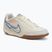 Scarpe da calcio da uomo Nike Tiempo Streetgato PRM IC coconut milk/gum medium brown/blue crystal