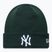 Berretto invernale New Era League Essential New York Yankees verde scuro/bianco