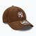 Cappello da baseball New Era Cord 9Forty Mcrown New York Yankees scuro auburn/scuro autunno