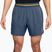 Pantaloncini da tennis da uomo Nike Court Dri-Fit Advantage 6" new slate/laser orange/white