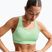 Reggiseno sportivo Nike Swoosh cucumber calm/white
