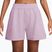 Pantaloncini da allenamento da donna Nike 24.7 ImpossiblySoft bleached lilac/platinum violet
