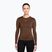 Longsleeve da allenamento da donna Nike One Fitted cacao wow/white