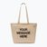 Borsa Nike Heritage "Your Message Here" Tote 22 l oatmeal/safety orange/safety orange