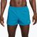 Pantaloncini da corsa da uomo Nike Fast light current blue/black