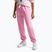 Pantaloni per bambini Nike Sportswear Studio Fleece pink rise/white
