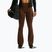 Leggings da donna Nike One High Waisted Flared cacao wow/white