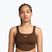 Reggiseno sportivo da donna Nike One cacao wow